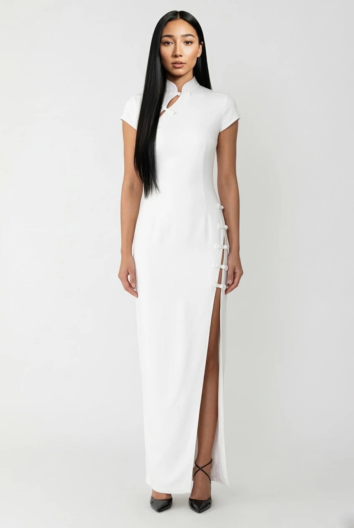 White Qipao
